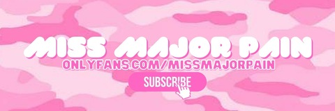 Header of missmajorpain