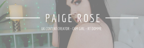 Header of paigeroseuk