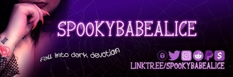 Header of spookybabealice