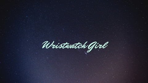 Header of wristwatchgirl